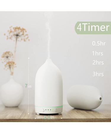 Small Room Essential Oil Diffuser | Aromatherapy Diffuser for Home - White - Buy Online on GoSupps.com