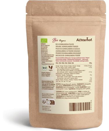 Buy Organic Ashwagandha Powder (250g) | 100% Genuine Indian Ginseng | Ayurvedic Herbal Supplement for Stress Relief & Vitality - Buy Online on GoSupps.com