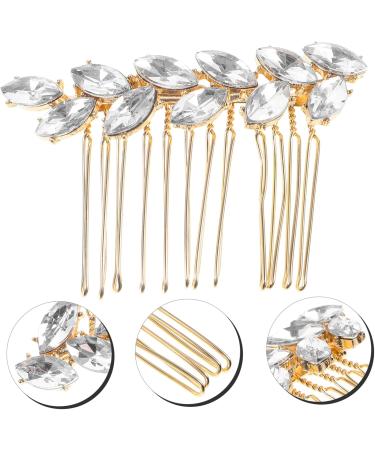 Beatifufu Fashionable Diamond Hair Accessories Hair Comb for Women Headpiece Hair Combs Wedding Hair Clip Wedding Hair Comb Hair Accessories for Girl Headpiece - Buy Online on GoSupps.com