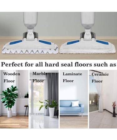 6 Pack Replacement Steam Mop Pads for Bissell Powerfresh 1940 Series - Washable Cleaning Pads for Model 19402 19404 19408 19409 - Compatible with 1806 2075 Series - B0006 B0017 - Buy Online on GoSupps.com