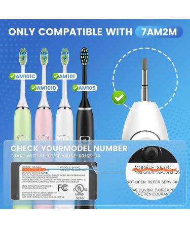 Waterpik Toothbrush Head Replacement - 8 Pack Compatible with Sonic Fusion 2.0 (SF-01 SF-02 SF-03 SF-04) - Flossing Brush Heads - Buy Online on GoSupps.com