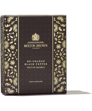 Molton Brown Re-charge Black Pepper Festive Bath & Shower Gel Bauble - New Version - Buy Online on GoSupps.com