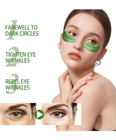 Seaweed Under Eye Patches Tightening Eye Masks for Puffy Eyes Under Eye Masks Dark Eye Circle Treatment Seaweed Eye Masks for Eye Bags Remover Anti Wrinkle Eye Masks Skincare 30Pairs - Buy Online on GoSupps.com