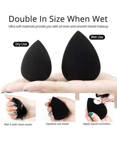 Zenda Naturals Beauty Sponge Makeup Blender - Cosmetic Blending Tool for Powder, Concealer, and Foundation - 1 Piece - Buy Online on GoSupps.com