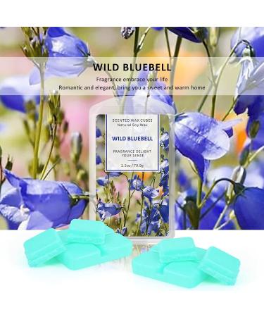 Soy Wax Scented Melts - Grapefruit, Cherry Blossoms, Wild Bluebell, Plumeria (10 oz) | Wax Cubes for Warmers - Buy Online on GoSupps.com