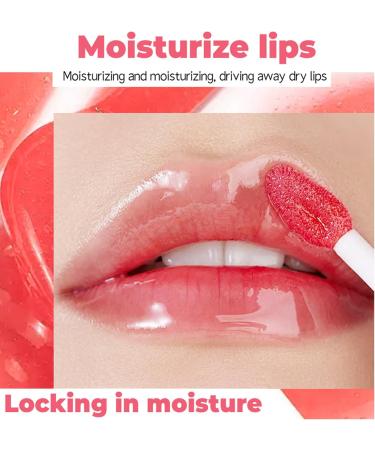 Sitovely 4PCS Hydrating Lip Oil Moisturizing Lip Oil Non-Sticky Gloss Lip Balm Fruit Flavored Lip Glow Oil Lip Gloss No-Sticky Gloss Lip Balm Lip Care Tinted Lip Oil - Buy Online on GoSupps.com