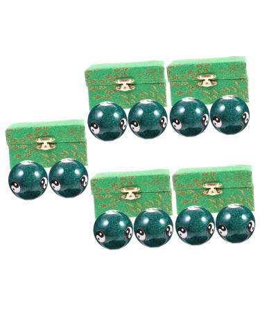 Healvian 10 Stk Health Massage Handball Chinese handballs made of metal handball made of metal made of metal stress balls for adult massage ball Hand training balls Hand training balls Handbook tools