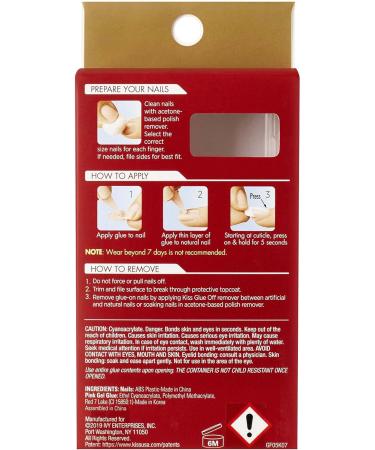 Kiss Gel Fantasy - 24 nails - Buy Online on GoSupps.com