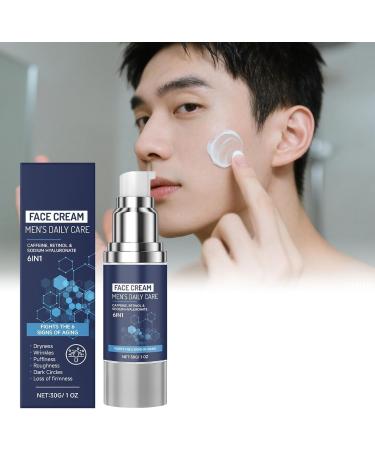  Sirseon Men's Face Cream | Brightening Balm 30g - Moisturizing Facial Care for Men For Dryness Redness Tightness Dull Complexion Shine Boyfriend Father and Husband - Buy Online on GoSupps.com