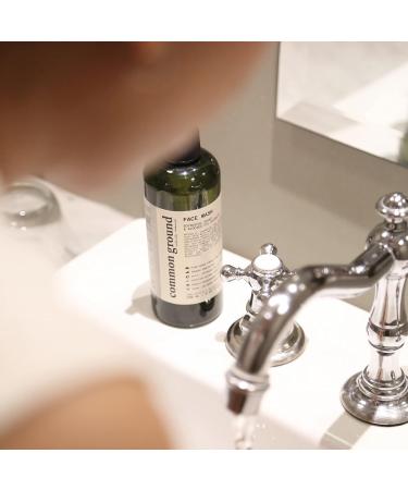 COMMON GROUND Natural Face Cleanser Wash Paraben & Cruelty Free Normal Oily Dry Sensitive Vegan Plant-Based pH 5.5 Avocado Oil Men Women 8.4 Fl Oz 8.4 Fl Oz (Pack of 1) - Buy Online on GoSupps.com