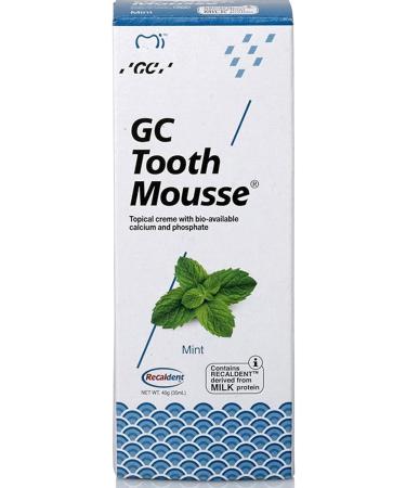 Buy 2x GC Tooth Mousse Toothpaste 35ml Tube - Mint Flavor | International Shipping Available - Buy Online on GoSupps.com