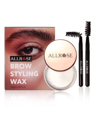 Eyebrow Wax - Brow Shaping Wax for Brow Lamination Effect Waterproof Eyebrow Styling Wax Clear Brow Gel Lift & Freeze Brow Soap Without Residue (clear)