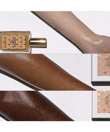 Bottle of Body Highlight Liquid Waterproof Body Highlighter Liquid Face Brightening and Rejuvenating Makeup Smooth Shimmer Face and Body Liquid Foundation - Buy Online on GoSupps.com