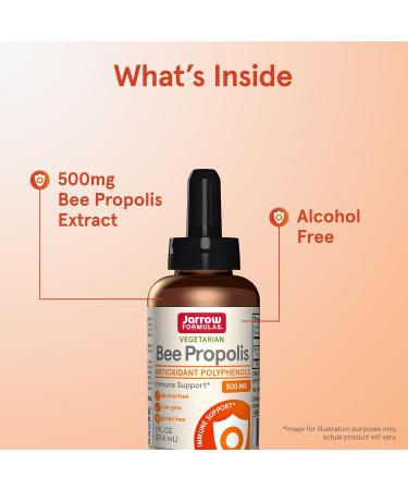 Jarrow Formulas Bee Propolis 1 fl oz (29.6 ml) - Buy Online on GoSupps.com