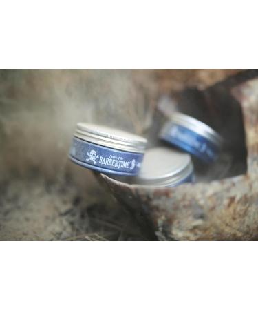 BARBERTIME Hair Styling Pomade Wax | Bubble Gum Blue Pomade No1 | Shine Look Strong Hold 150 ml - Buy Online on GoSupps.com