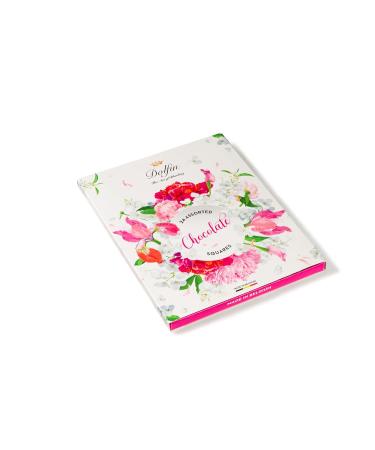 Dolfin 24 Mini Bars Flower - Belgian Gourmet Chocolate Gifts for Birthdays Anniversaries Valentine's Day & Christmas - Buy Online on GoSupps.com