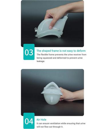 Reusable Urine Bag for Men & Women - Portable Silicone Urinal Collector for Travel & Outdoor Use | Ideal for Elderly - Buy Online on GoSupps.com