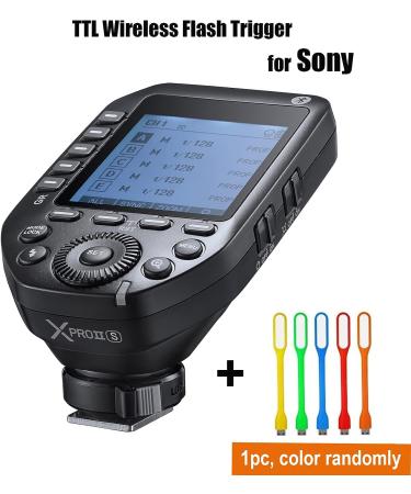 Godox XProII-S i-TTL 2.4G Wireless Flash Trigger Transmitter | High Speed Sync 1/8000s | 11 Customizable Buttons - Buy Online on GoSupps.com