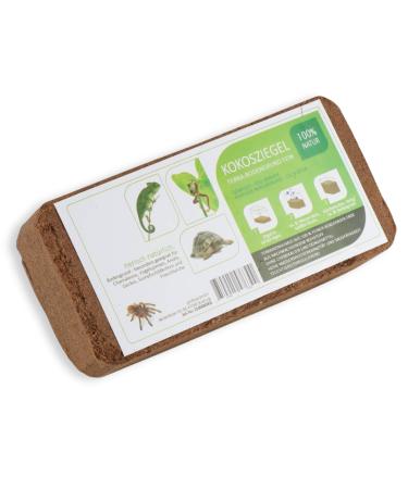 ProFlora Coconut soil terrarium substrate pressed - Biodegradable peat-free soil made from coconut fibers (8 pieces)