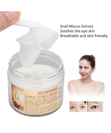 40 Pairs Snail Serum Eye Masks - Portable Skin Tightening & Moisturizing for Swollen Eyes & Dark Circles | Shop Internationally - Buy Online on GoSupps.com
