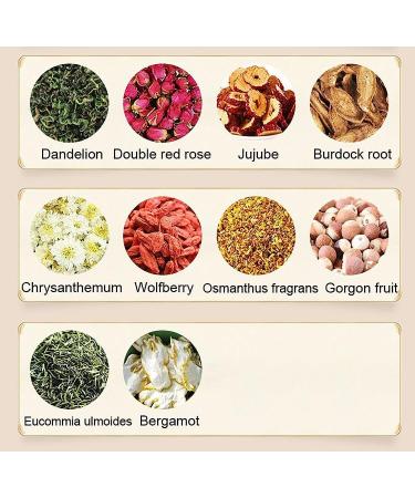 Daily Liver Nourishing Tea 18 Flavors Liver Care Tea Everyday Nourishing Liver Tea Chinese Liver Tea Liver Cleanse Tea 18 Flavors Of Liver Protection Tea (2pcs-A) - Buy Online on GoSupps.com