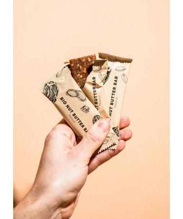 KoRo - Organic peanut butter bar 12 x 30g - Buy Online on GoSupps.com