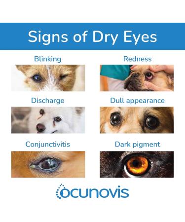 Sentrx Ocunovis Gel Eye Drops for Dogs & Cats Eye Lube for Dogs Allergy Relief Lubricant Dogs with Dry Eyes Artificial Tears - 0.33 Oz - Buy Online on GoSupps.com