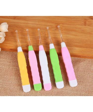 Healeved 3pcs Flashlight Ear Cleaner Tools Set - Safe LED Light, Earwax Remover & Curette for Kids & Baby - Buy Online on GoSupps.com