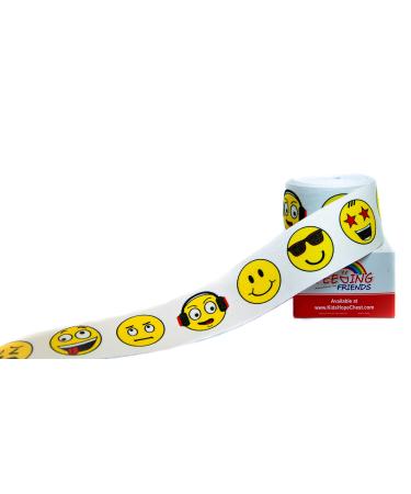 Emoji Feeding Friends Medical Retention Tape (Fabric Dressing roll) 2inch*10 Yards Roll