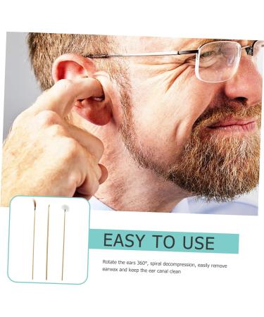 NOLITOY 3pcs Ear Cleaner Kit Disposable Earwax Removal Tools with Non-Slip Design for Comfortable Use Effectively Removes Earwax and Keeps Ears Clean - Buy Online on GoSupps.com