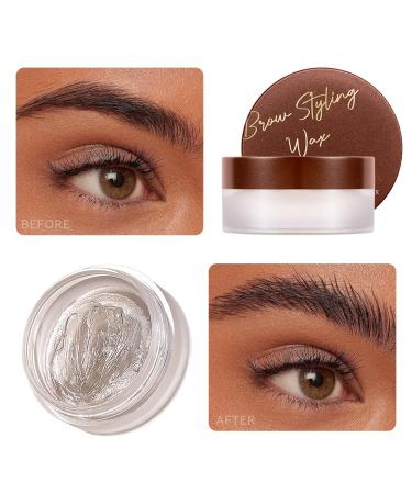 MAKETOPYZN Eyebrow Styling Soap for Fluffy Brows - Waterproof Brow Gel with Brush | Eyebrow Makeup Balm - Buy Online on GoSupps.com