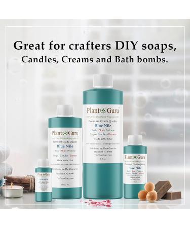 Blue Nile Fragrance Oil 8 fl. oz - Scented Oil for Soap Making Candles Bath Bombs & Aromatherapy | DIY Body Butters & Creams - Buy Online on GoSupps.com