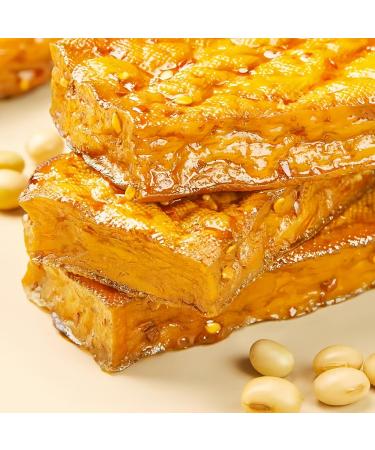 MKSDDF Dried tofu latiao latioa Chinese snacks Asian snacks dried tofu soy products spicy strips 20 g* 10 packs spicy flavor 1 - Buy Online on GoSupps.com