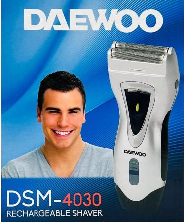 Daewoo DSM-4030 Rechargeable Shaver - International Use - 220-240V (Not for USA/Canada/Mexico - Buy Online on GoSupps.com