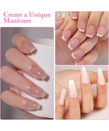 Nail Stamper Kit with Clear French Tip Stamp, 3 Nail Art Pens, and Scrapers - Nail Stamping Accessories for French Nails - Buy Online on GoSupps.com