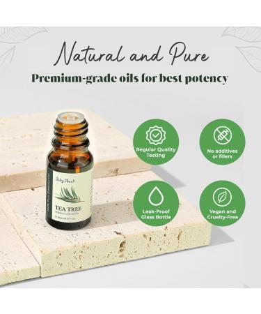 Top 6 Essential Oils Set for Aromatherapy - Eucalyptus Lavender Orange Peppermint Tea Tree (10ml) - Ideal for Diffusers Humidifiers Candle Making - Perfect Home Gift - Buy Online on GoSupps.com