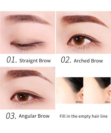 Passioncat 2X Waterproof Eyebrow Tattoo Pen - Natural Brown Eyebrow Definer Tint - Buy Online on GoSupps.com