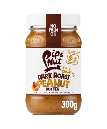 Pip & Nut The Ultimate Extra Crunchy Dark Roast Peanut Butter 6 x 300g