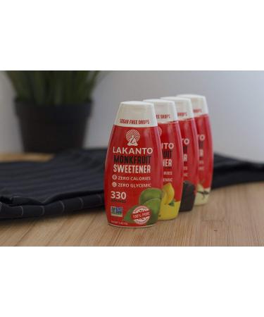 Lakanto Liquid Monkfruit Sweetener - Zero Calories - Original Flavor | Pack of 3 - Buy Online on GoSupps.com