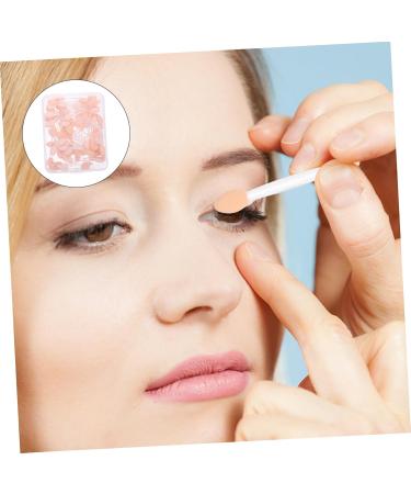 FOMIYES 150 Pcs Double Ended Eyeshadow Brush Make up for Face Sponge Eyeshadow Brush Disposable 6x1cmx3pcs As Shownx3pcs - Buy Online on GoSupps.com