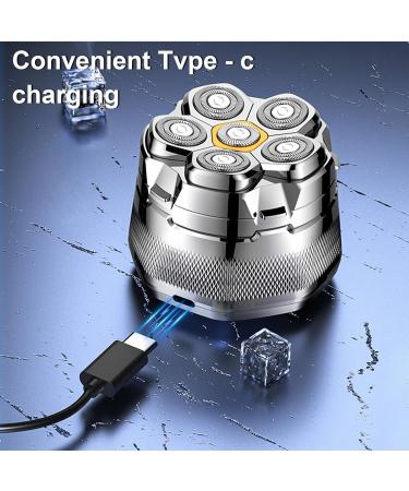 VEAREAR 6D Electric Head Shaver for Bald Men - Ergonomic Waterproof USB-C Rechargeable Razor - Perfect Gift for Him - Buy Online on GoSupps.com