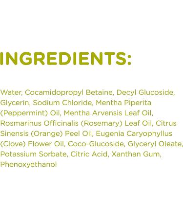 Sapadilla Rosemary + Peppermint Biodegradable Hand Soap - 12 oz Pump - Eco-Friendly & Refreshing - Buy Online on GoSupps.com