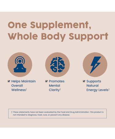 NativePath Mushroom Complex - Organic Lions Mane Turkey Tail Cordyceps & Reishi - Whole Mushroom Powder for Immune Support Brain Health & Energy - USDA Organic Non-GMO Vegan - 60 Capsules - Buy Online on GoSupps.com