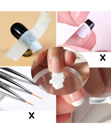 Clear Jelly Silicone Nail Art Stamping Plate Set - 2.8 cm Scraper & Tools for Perfect Manicure - Buy Online on GoSupps.com