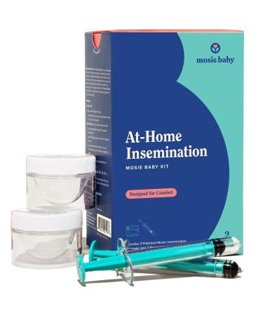 Insemination Kit First FDA Cleared Kit for at Home Use with Patented Syringes 2 Attempts for Women and Families FSA/HSA Eligible