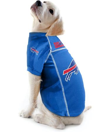Littlearth NFL Pet Jersey - Sports Jersey Designed for Dogs and Cats Team Color Buffalo Bills S - Buy Online on GoSupps.com