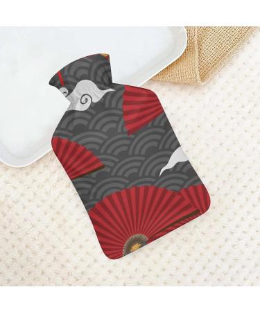 Hot Water Bottle with Lid Compartments - Rubber Pain Relief Bag for Cramps & Foot Warmer | Hot & Cold Therapy - Buy Online on GoSupps.com