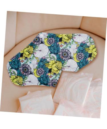 Heallily 5pcs Charcoal Fiber Reusable Sanitary Napkins | Washable Cloth Menstrual Pads & Panty Liners for Women & Girls - Eco-Friendly & Comfortable - Buy Online on GoSupps.com