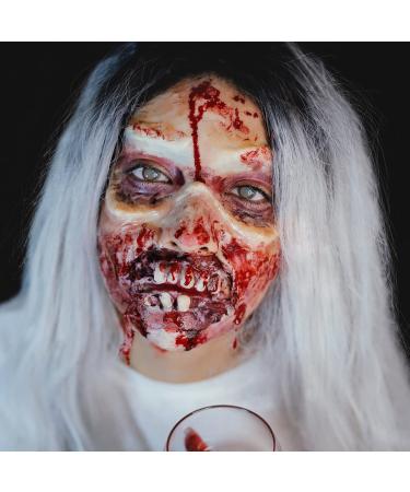 Halloween Special Effects Makeup Kit - Liquid Latex, Scar Wax, Fake Blood & Tools - Buy Online on GoSupps.com