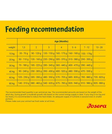 Josera Youngstar Puppy Food 12.5 kg | Cereal-Free Super Premium Dry Food for Medium & Large Breeds | International Shipping Available - Buy Online on GoSupps.com